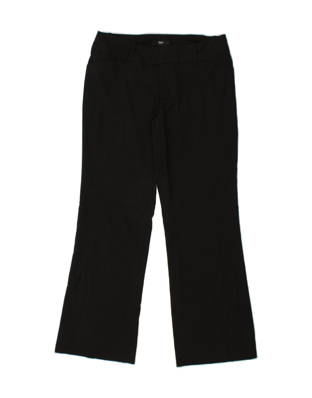 MOSSIMO Womens Flare Casual Trousers US 14 XL W36 L32 Black Polyester Vintage Mossimo and Second-Hand Mossimo from Messina Hembry 