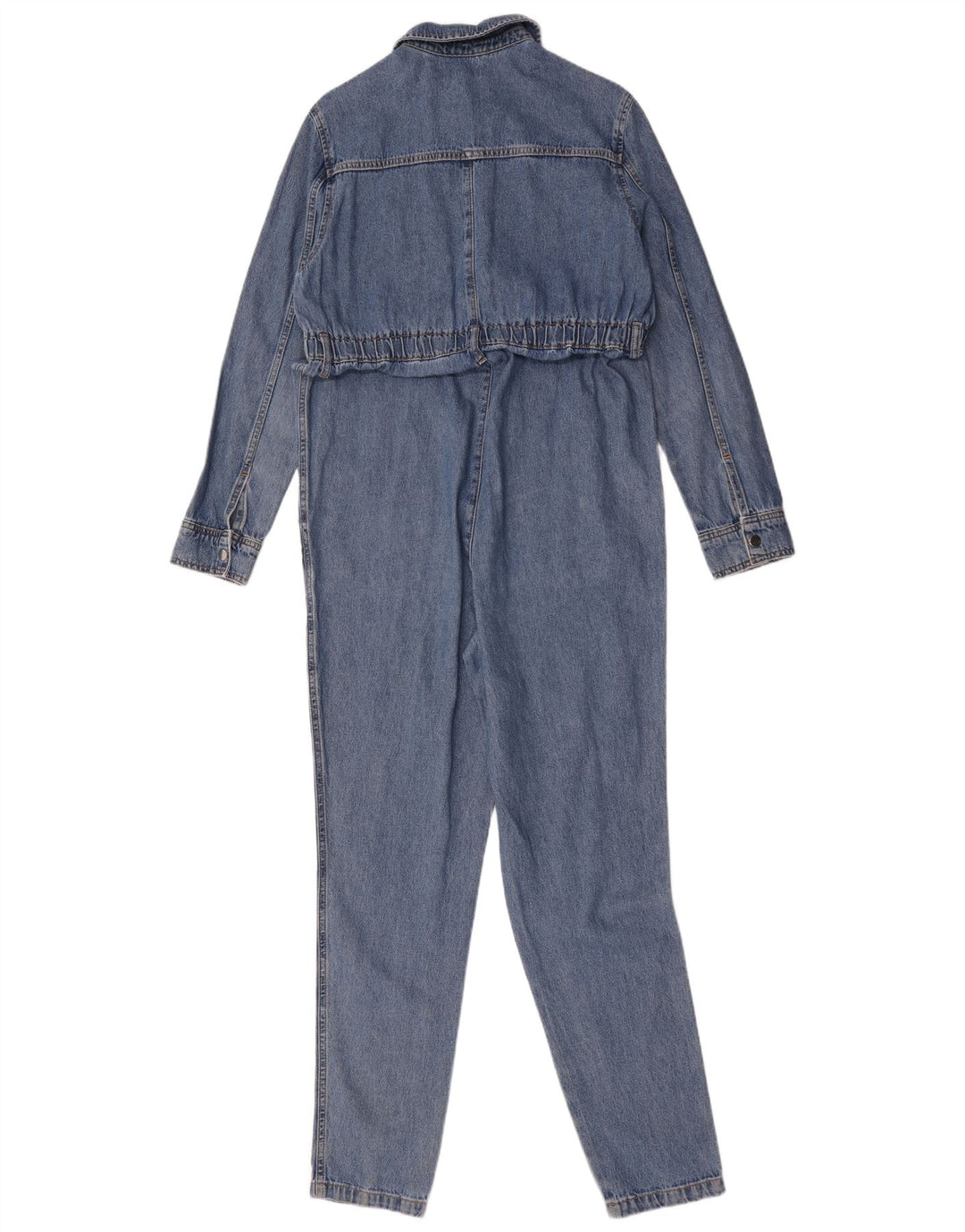 Damski kombinezon jeansowy Oversize z długim rękawem Topshop UK 10, mały niebieski