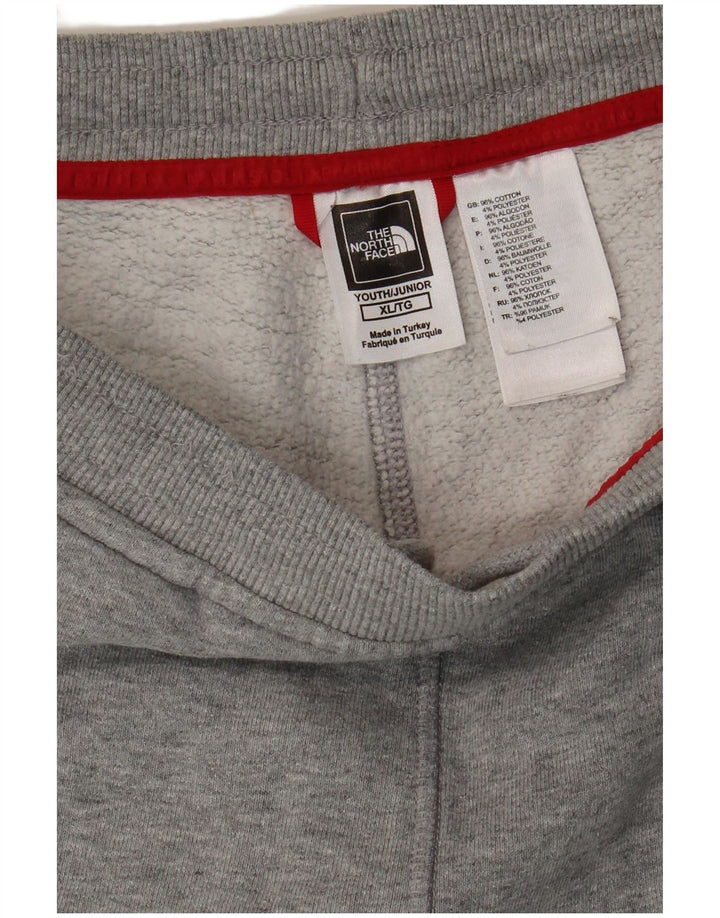 Chłopięce spodnie dresowe THE NORTH FACE Joggers 14-15 lat XL, szara bawełna