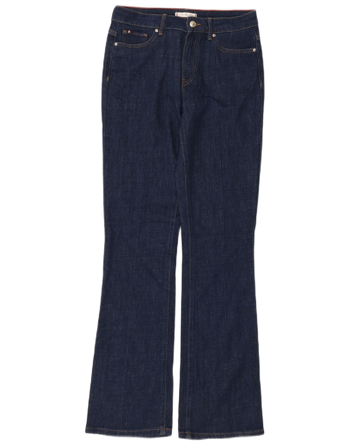 Damskie jeansy Bootcut Tommy Hilfiger W28 L32 Granatowe, bawełniane