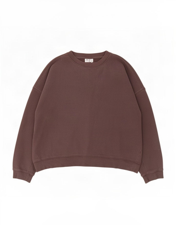 Damski sweter oversize Topshop, UK 14, średnioszary, bawełniany