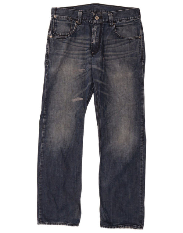 Męskie jeansy Levi's 514 Straight W32 L30 Niebieskie bawełniane