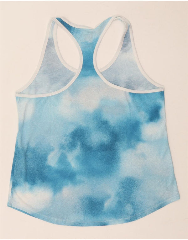Damska kamizelka Nike Athletic Cut Graphic Top UK 18 XL Niebieski Tie Dye