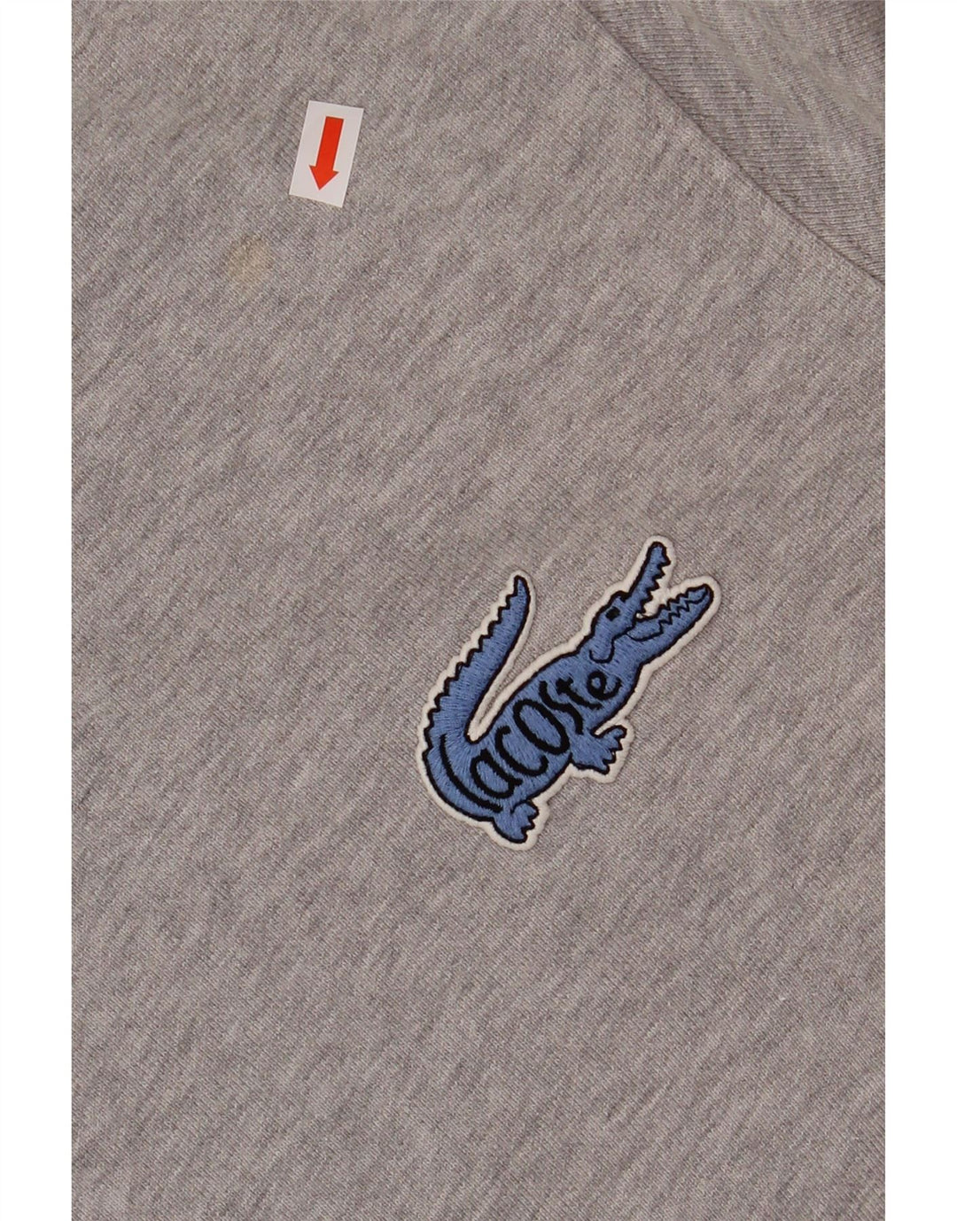 Męski sweter z kapturem LACOSTE, rozmiar 4, średnioszary, bawełniany