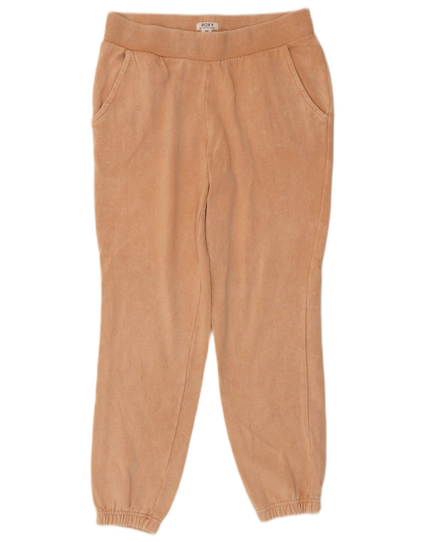 Damskie spodnie dresowe Roxy Joggers UK 14 Średnio-pomarańczowa bawełna