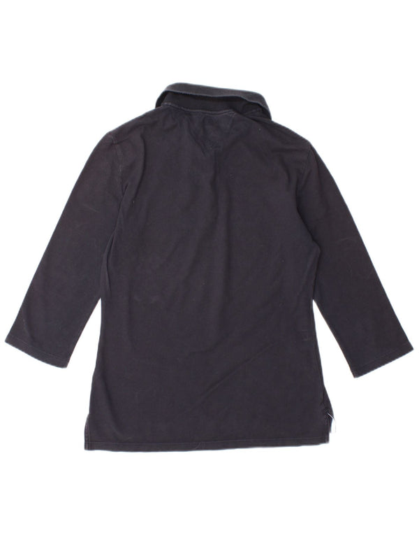 Damska koszulka polo Slim Fit TOMMY HILFIGER UK 12, średni granat