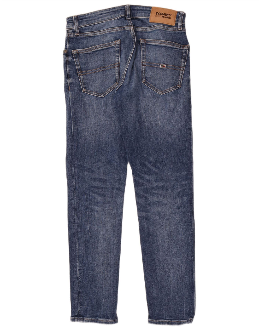 Męskie jeansy slim fit Tommy Hilfiger W27 L30 Niebieskie bawełniane