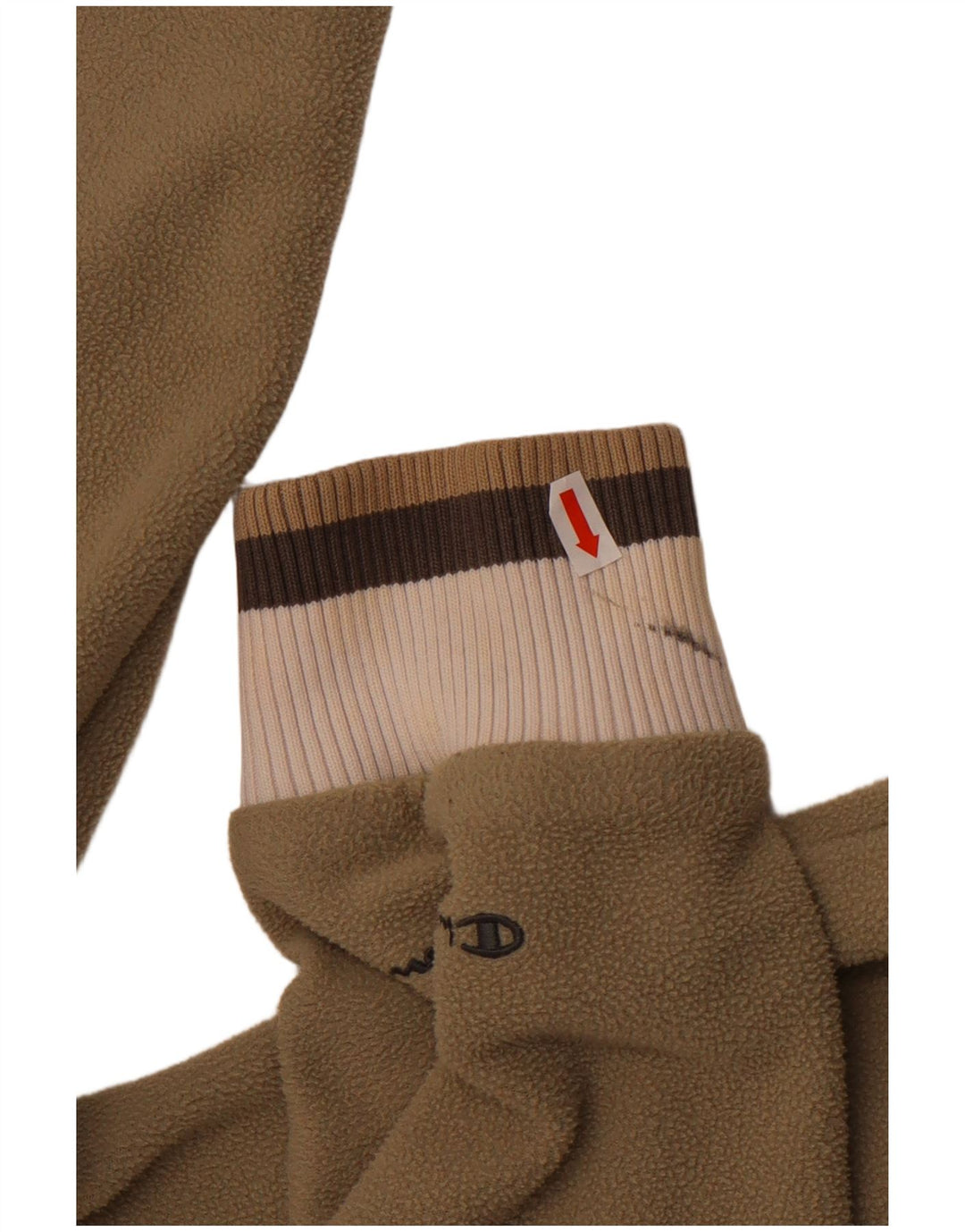 Damska kurtka polarowa Champion UK 18 XL Khaki, poliester z blokami kolorów