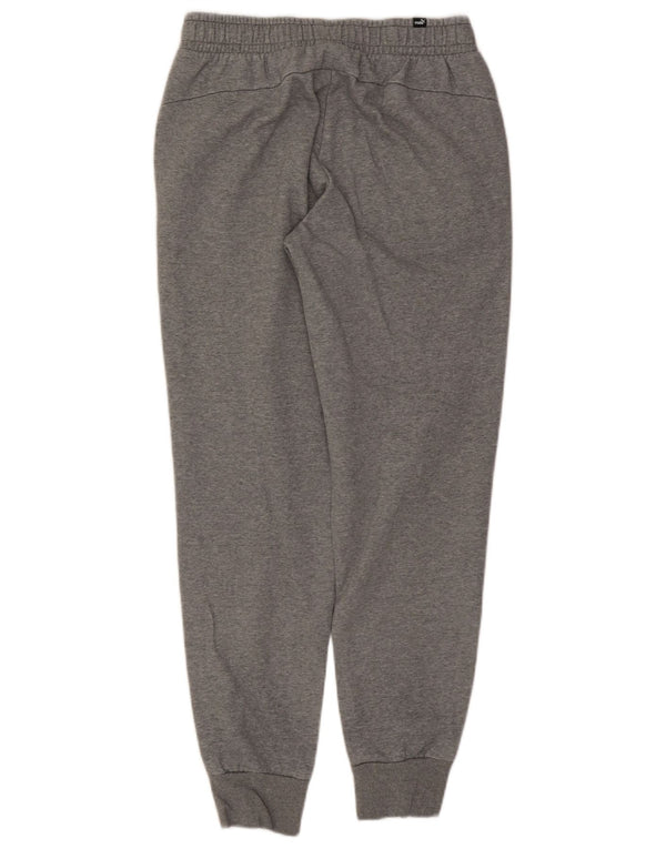 Damskie spodnie dresowe Puma Joggers UK 12 Średnioszare, bawełniane