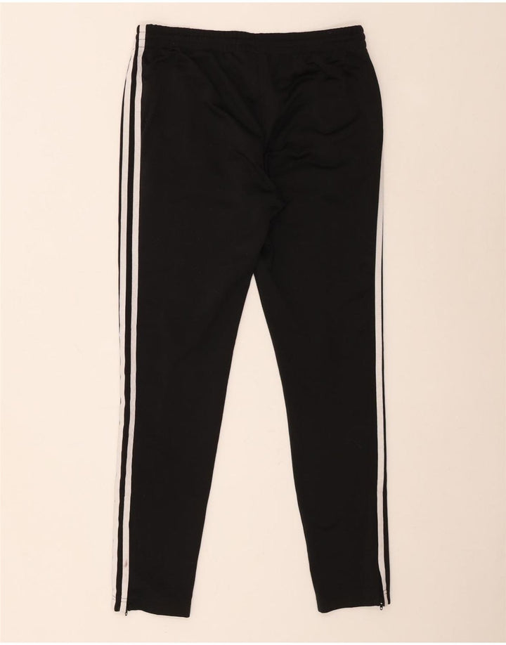 Damskie spodnie dresowe Adidas UK 14 Średni czarny poliester z blokami kolorów