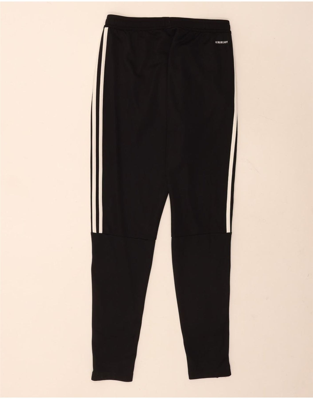 Męskie spodnie dresowe Adidas Aeroready, małe, czarne, poliestrowe