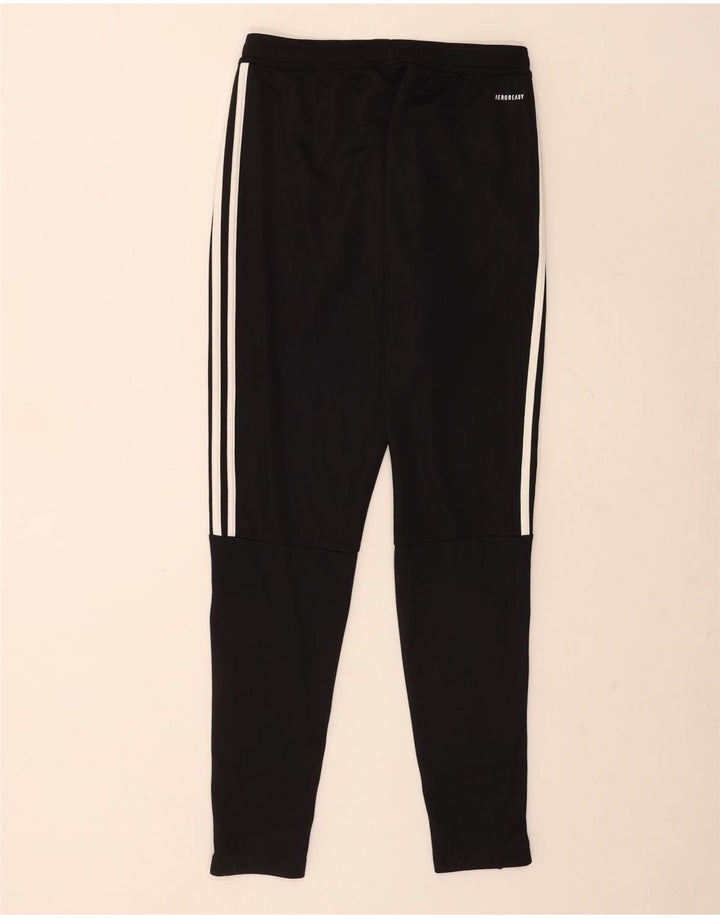 Męskie spodnie dresowe Adidas Aeroready, małe, czarne, poliestrowe