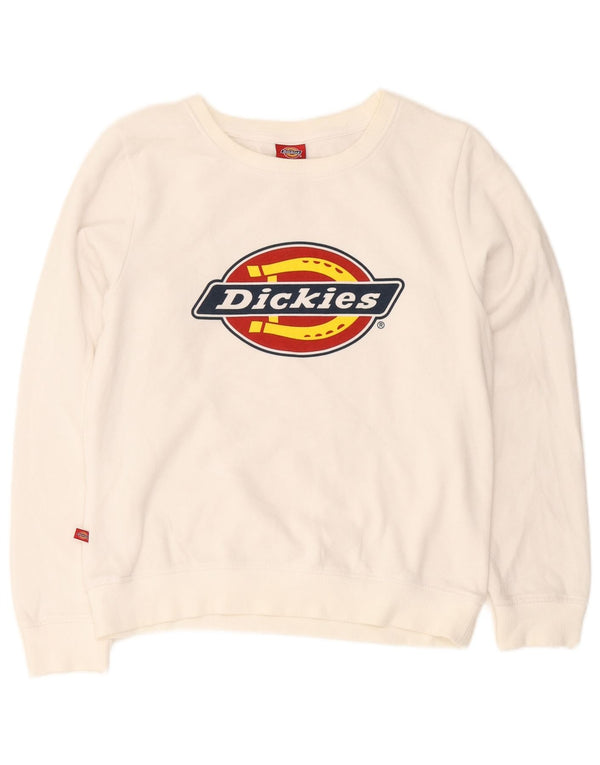 Chłopięca bluza z grafiką Dickies 11-12 lat, biała bawełna