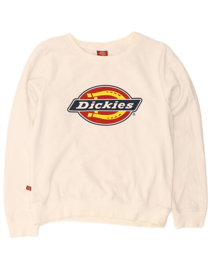 Chłopięca bluza z grafiką Dickies 11-12 lat, biała bawełna