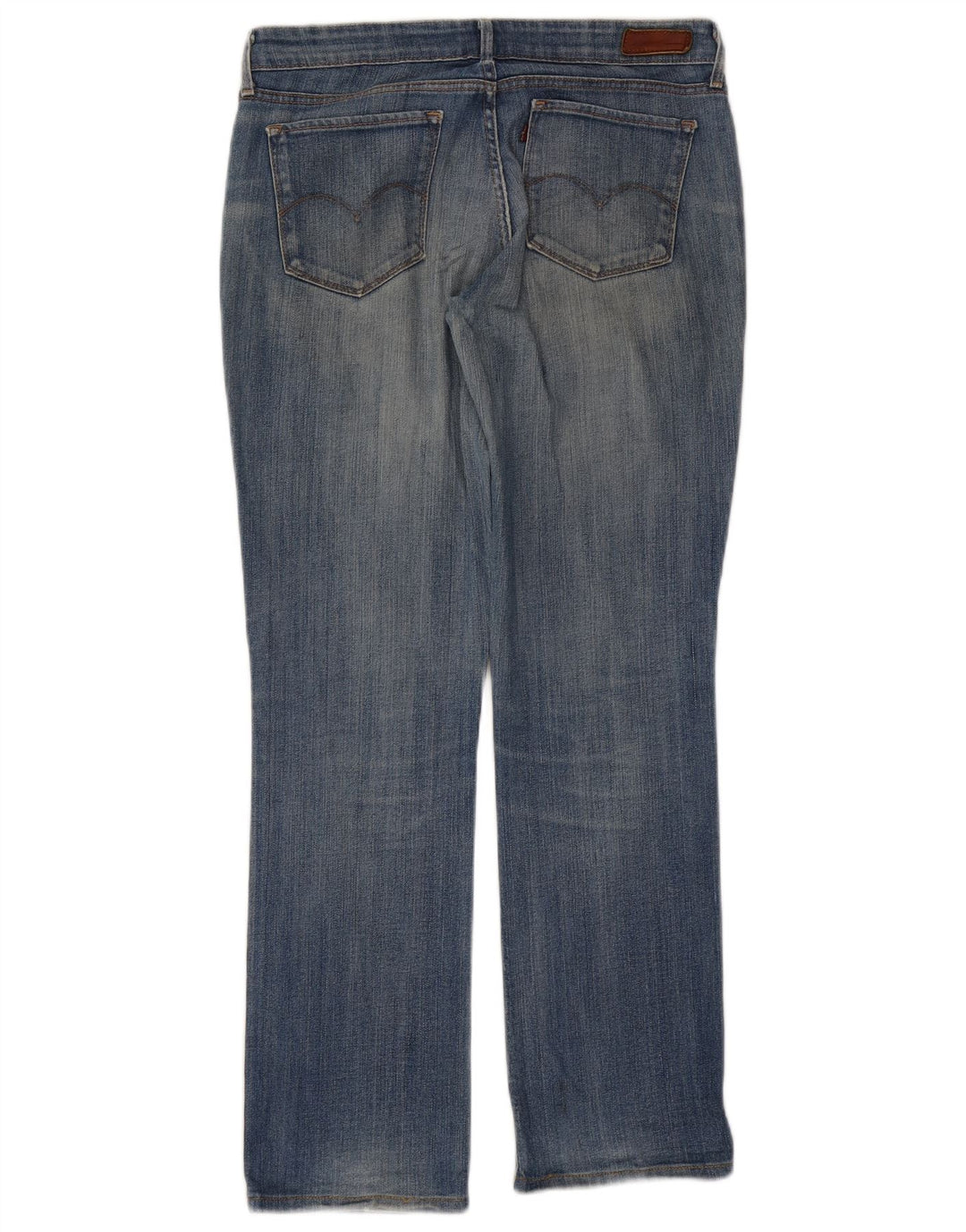 Damskie proste dżinsy Levi's US 10 Large W32 L30 Niebieska bawełna