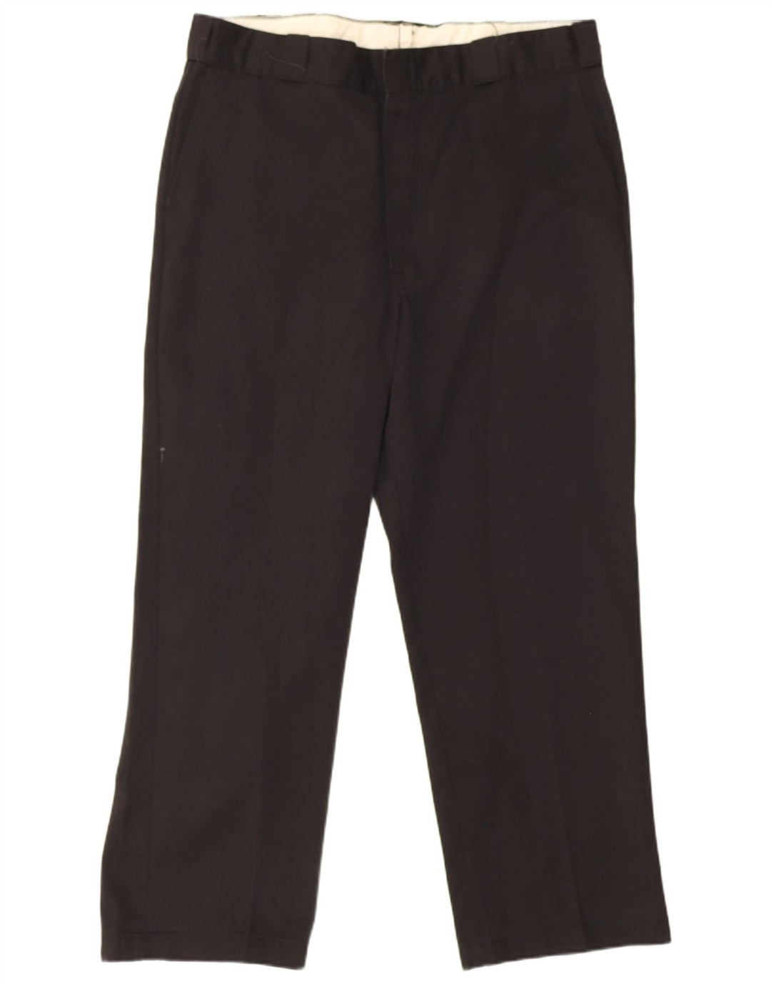 Męskie proste spodnie chino Dickies W38 L29 Czarny poliester