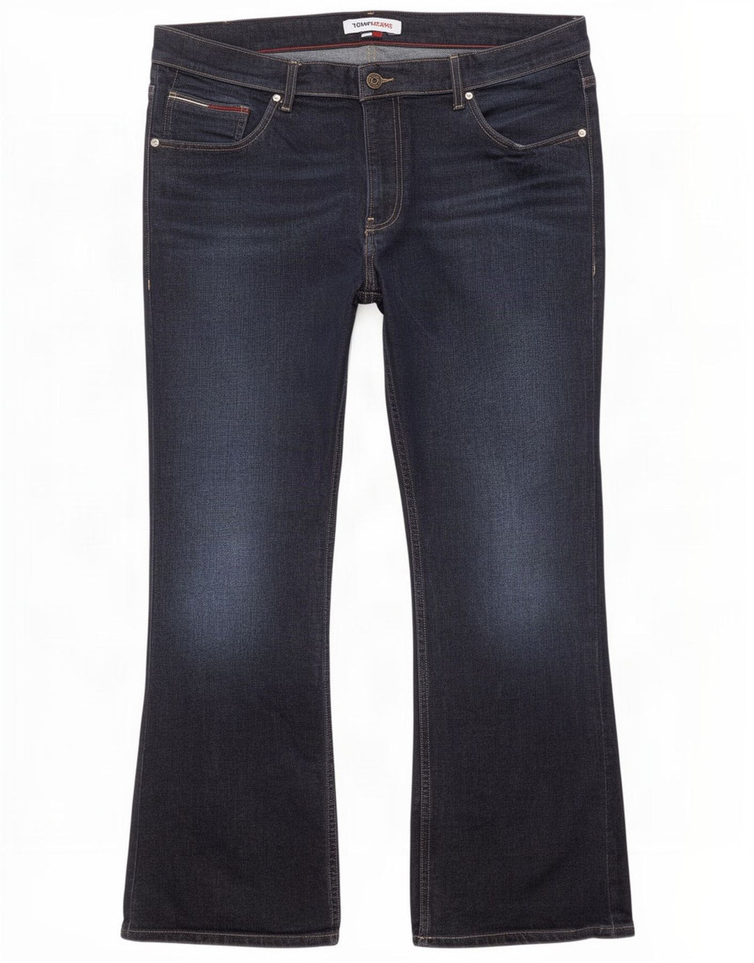 Damskie dżinsy Tommy Hilfiger Ryan Regular Bootcut W38 L30 Granatowa bawełna