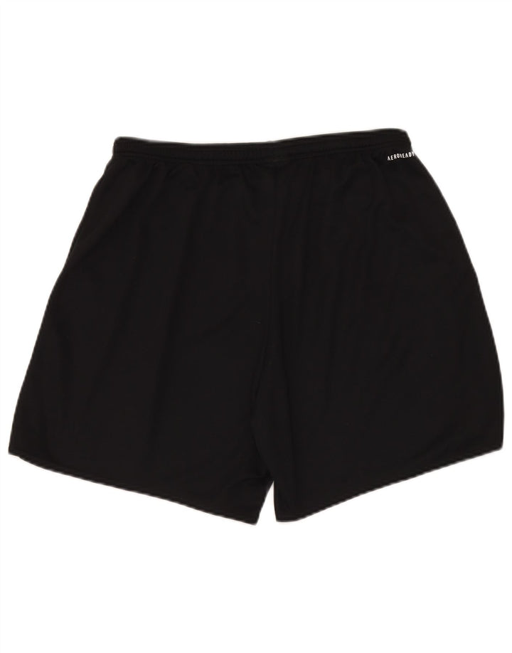 Męskie spodenki sportowe Adidas Aeroready, duże, czarne, poliestrowe