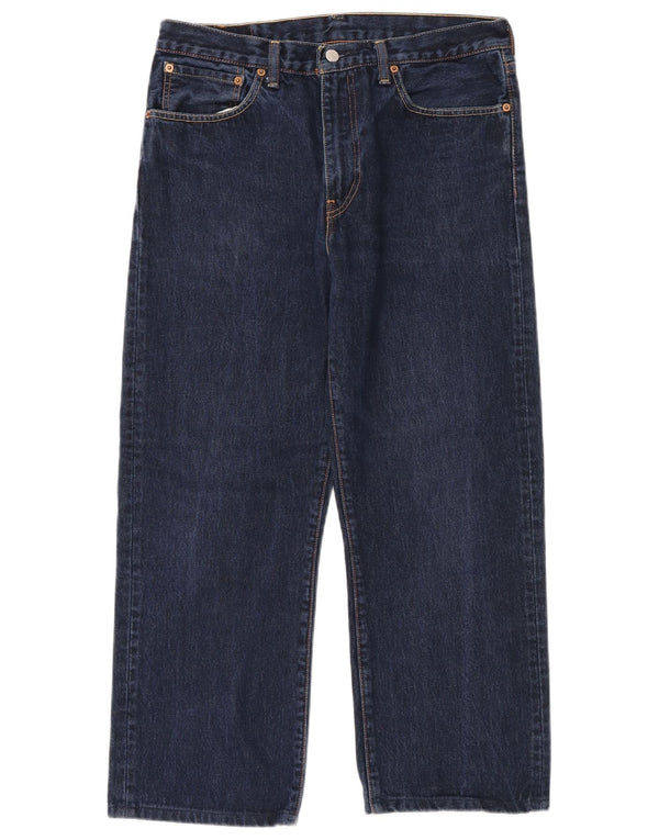 Męskie jeansy LEVI'S 751 Straight W34 L28 Granatowa bawełna