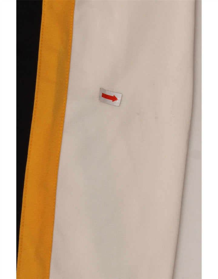 Męska kurtka dresowa ASICS z grafiką XL, czarny poliester z blokami kolorów