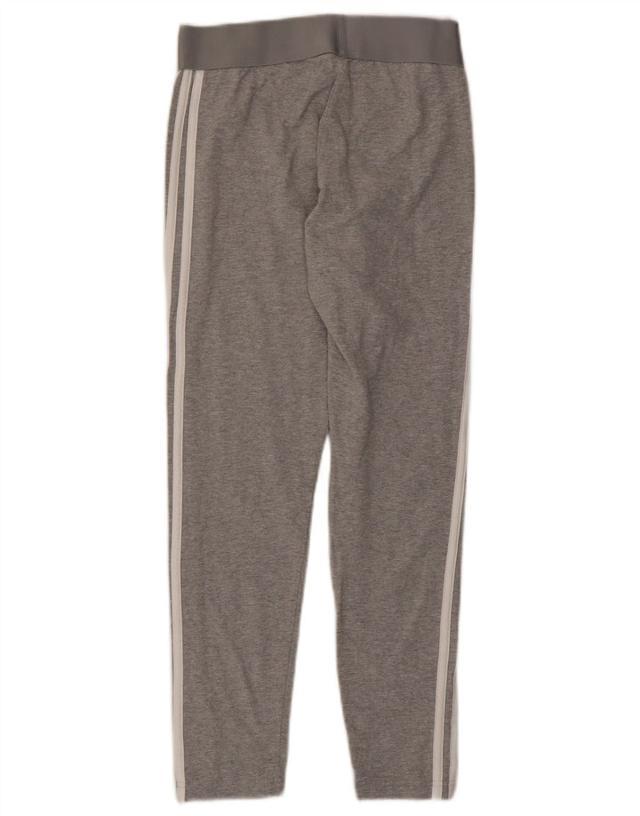 Legginsy damskie Adidas UK 12/14 Średnioszare bawełniane