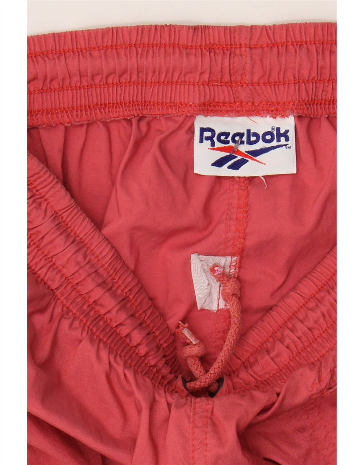 REEBOK Mens Tracksuit Trousers Medium  Red Vintage Reebok and Second-Hand Reebok from Messina Hembry 