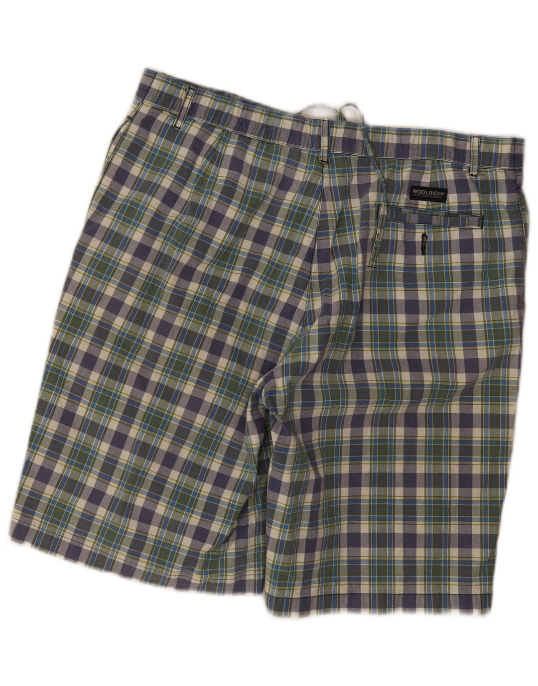 Męskie szorty Chino Regular W38 XL Woolrich, bawełniana krata