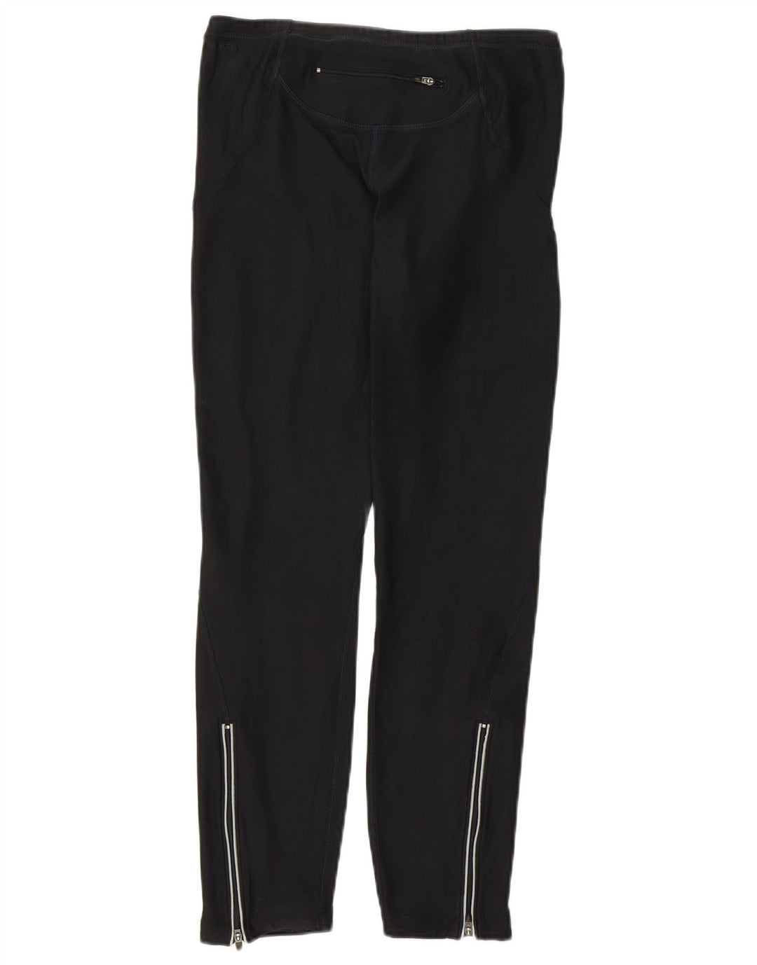 Damskie legginsy Nike UK 10/12, średnie, czarne, poliestrowe, sportowe