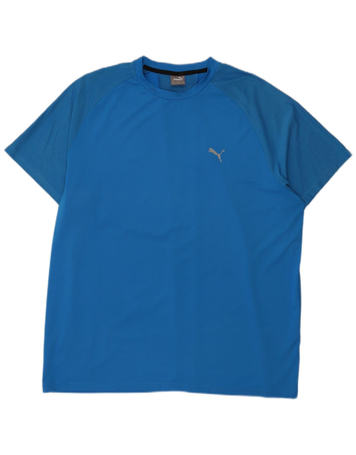 Męski T-shirt Puma Top 2XL Niebieski
