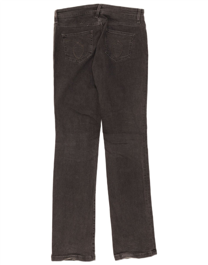 Jeansy damskie Massimo Dutti W29 L33 Szara bawełna
