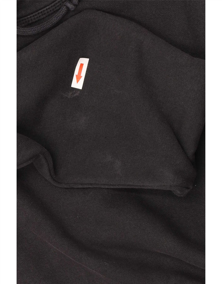 Męska bluza z kapturem Nike, średnia czarna, bawełniana