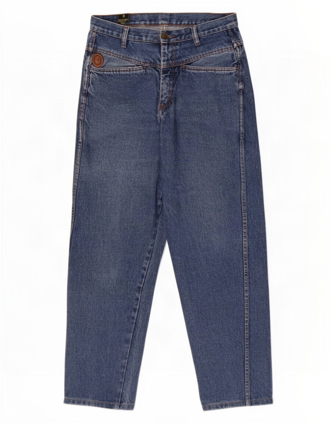 Damskie dżinsy zwężane Trussardi W30 L29 Niebieskie