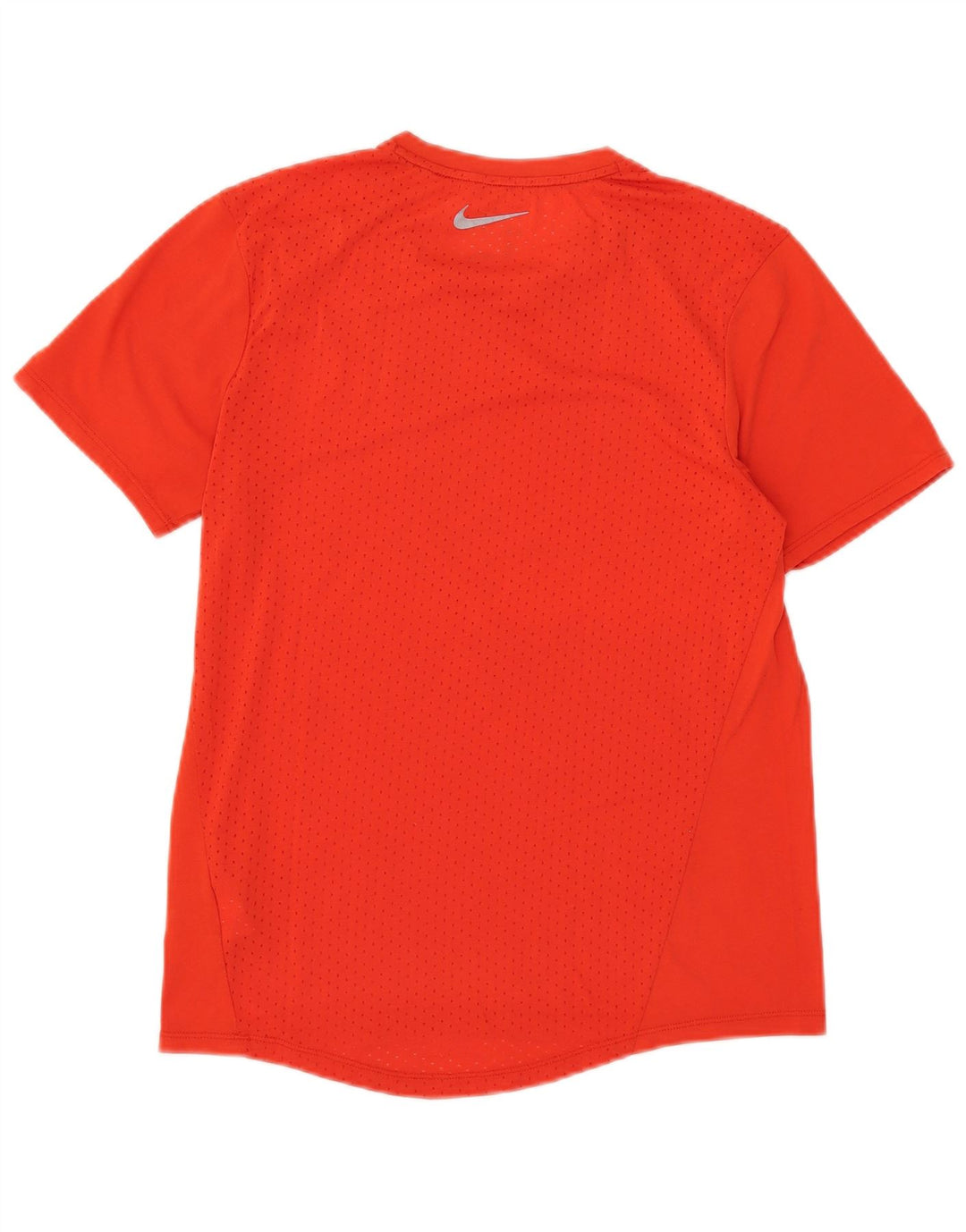 Męski T-shirt Nike Dri Fit, mały, czerwony, poliestrowy