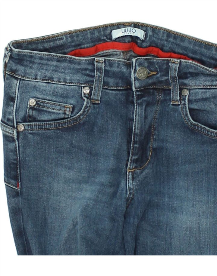 LIU JO Womens Slim Jeans W28 L28 Blue | Vintage Liu Jo | Thrift | Second-Hand Liu Jo | Used Clothing | Messina Hembry 