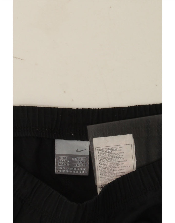 Damskie spodnie dresowe Nike UK 8/10, małe, czarne, poliestrowe