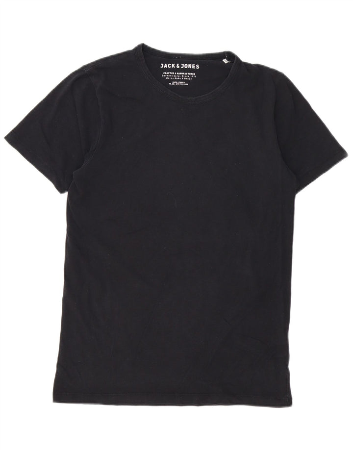 T-shirt męski Jack & Jones, średni czarny
