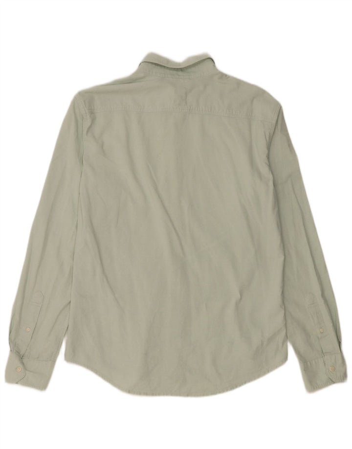 Koszula męska Levi's Slim Fit, średnia, zielona bawełna