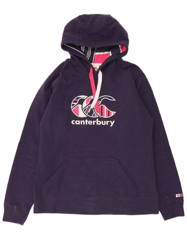 Damski sweter z kapturem Canterbury Uglies Graphic UK 12, średni granatowy