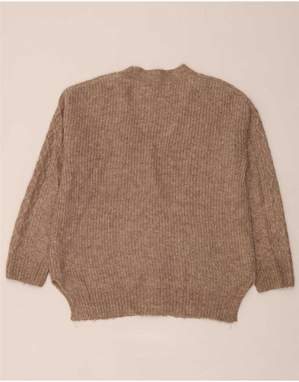 Sweter damski Marks & Spencer UK 14, średni beż, nakrapiany