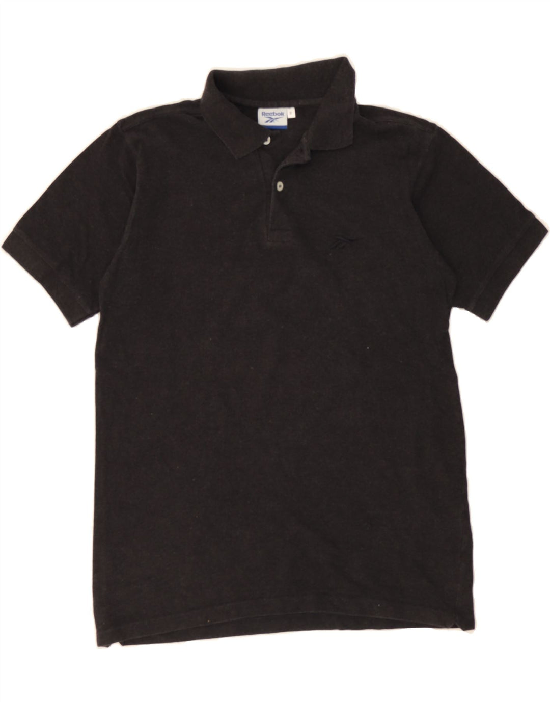 REEBOK Mens Polo Shirt Medium Grey Cotton Vintage Reebok and Second-Hand Reebok from Messina Hembry 