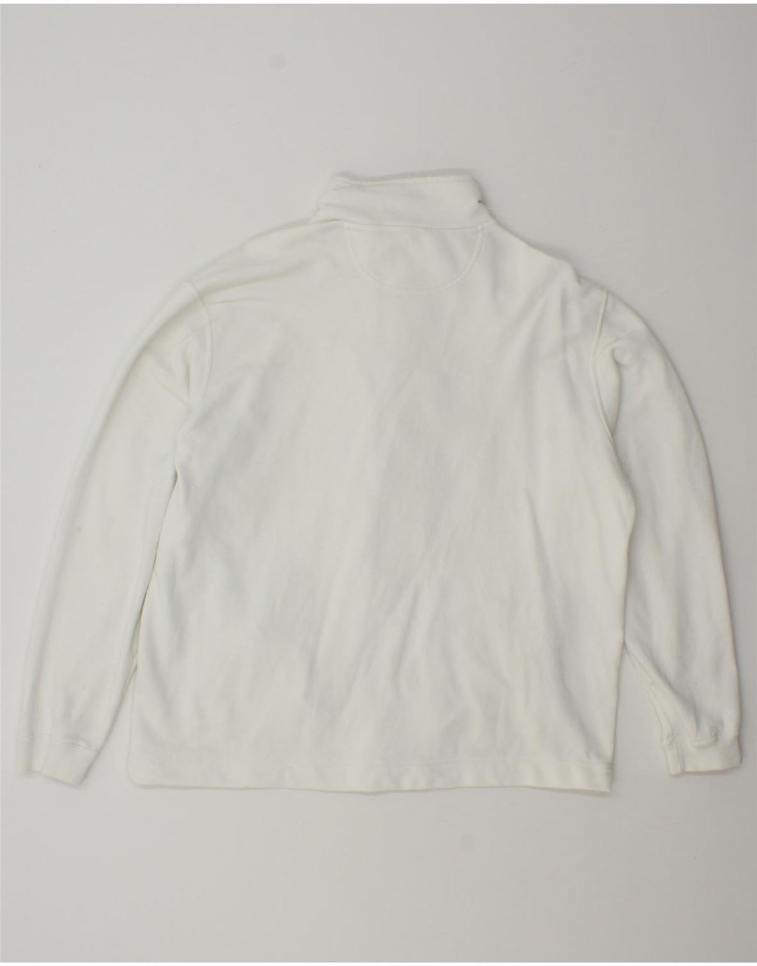 CHAMPION Womens Tracksuit Top Jacket UK 16 Large White Cotton Vintage Champion and Second-Hand Champion from Messina Hembry 