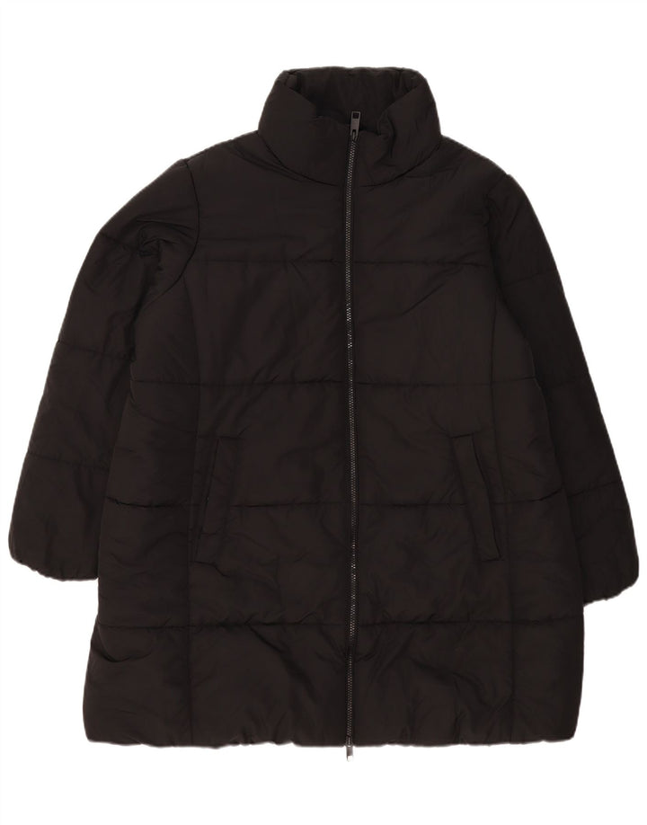 Marks & Spencer Damska ocieplana kurtka UK 20 2XL Czarny poliester