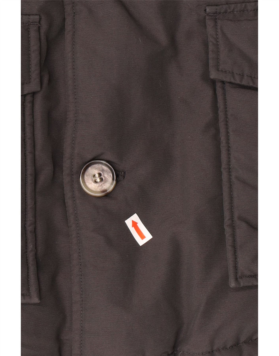 WOOLRICH Chłopięcy, ocieplany płaszcz z kapturem, 9-10 lat, czarna bawełna