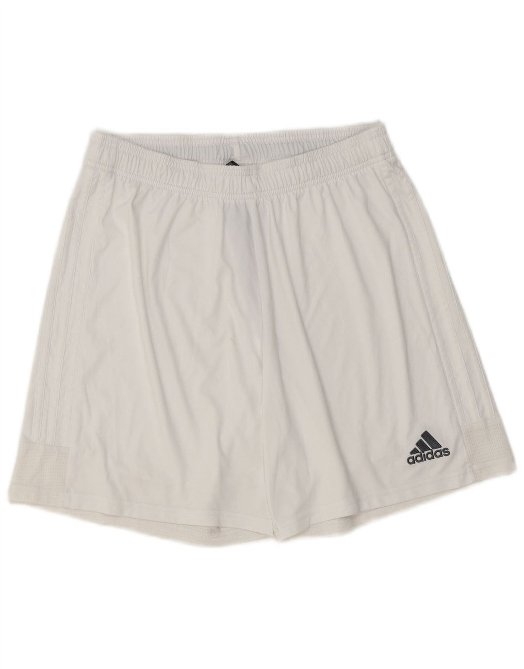 Męskie spodenki sportowe Adidas Aeroready, duże, białe, poliestrowe