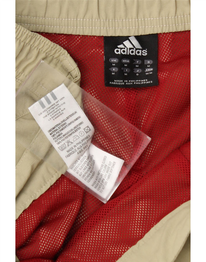Adidas Męskie Joggers Cargo Spodnie Średnie W36 L32 Khaki Poliamid