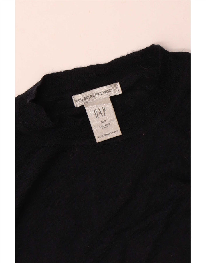 Sweter damski Gap z okrągłym dekoltem UK 10, mały, granatowy, wełniany