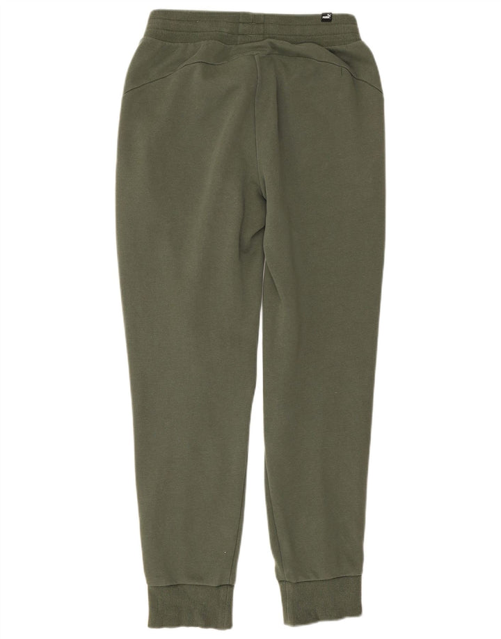 Męskie spodnie dresowe Puma, joggery, małe khaki