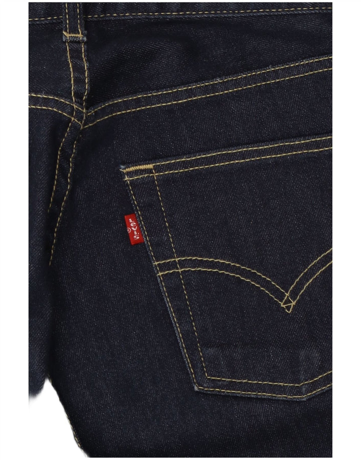 Damskie proste dżinsy Levi's W32 L32 granatowe
