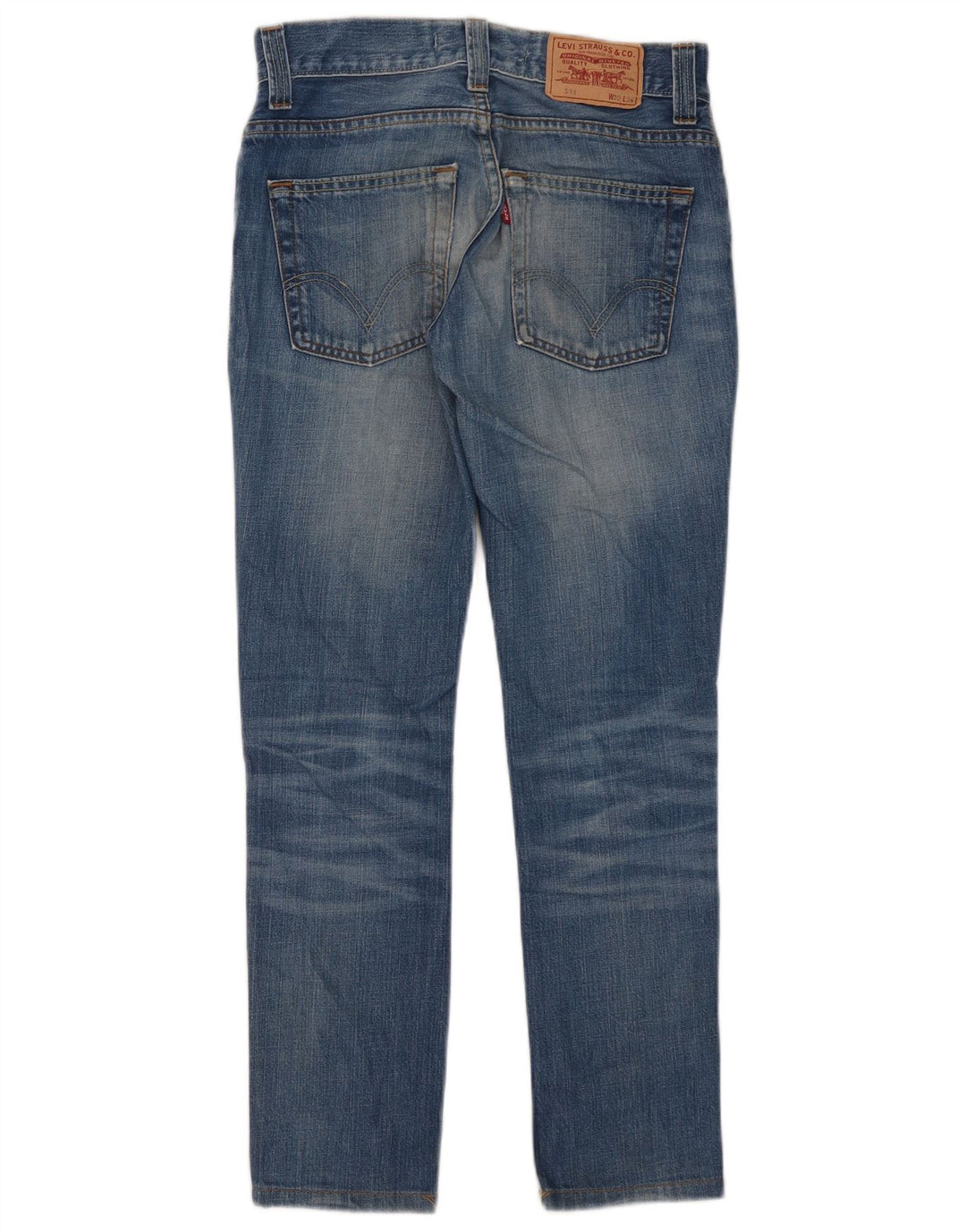 Damskie jeansy Levi's 511 Slim W30 L28 Niebieskie