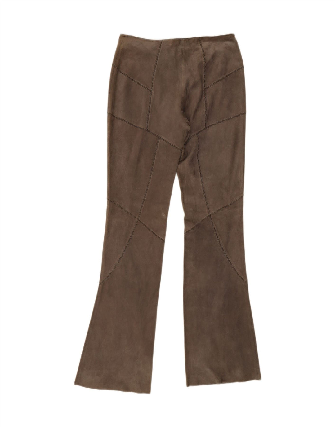 ALBERTA FERRETTI Womens Bootcut Trousers IT 40 Small W28 L34 Grey Vintage Alberta Ferretti and Second-Hand Alberta Ferretti from Messina Hembry 
